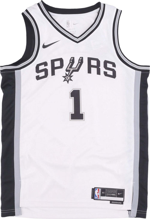 NIKE-NBA-Canotta-Basket-Uomo-Nba-Association-Edition-2022-Dri-fit-Swingman-Jersey-No-1-Victor-Wembanyama-Sanspu-White-da-uomo