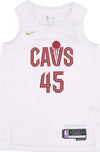 NIKE-NBA-Canotta-Basket-Uomo-Nba-Association-Edition-2022/23-Dri-fit-Swingman-Jersey-No-45-Donovn-Mitchell-Clecav-White-da-uomo