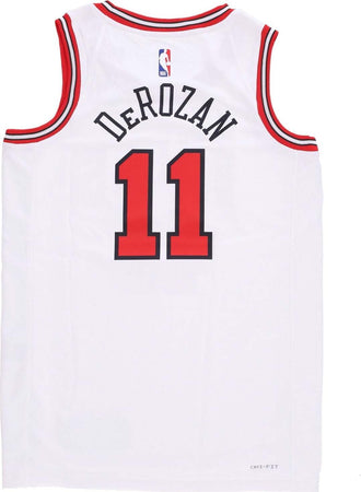 NIKE-NBA-Canotta-Basket-Uomo-Nba-Association-Edition-22-Dri-fit-Swingman-Jersey-No-11-Demar-Derozan-Chibul-White-da-uomo