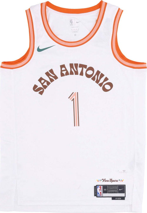 NIKE-NBA-Canotta-Basket-Uomo-Nba-City-Edition-2023-Dri-fit-Swingman-Jersey-No-1-Victor-Wembanyama-Sanspu-White-da-uomo