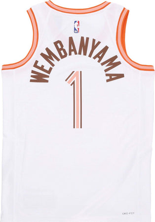 NIKE-NBA-Canotta-Basket-Uomo-Nba-City-Edition-2023-Dri-fit-Swingman-Jersey-No-1-Victor-Wembanyama-Sanspu-White-da-uomo