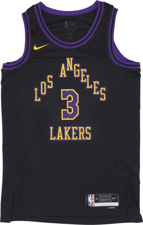 NIKE-NBA-Canotta-Basket-Uomo-Nba-City-Edition-2023/24-Dri-fit-Swingman-Jersey-No-3-Anthony-Davis-Loslak-Black-da-uomo