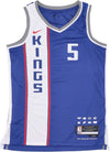 NIKE-NBA-Canotta-Basket-Uomo-Nba-City-Edition-2023/24-Dri-fit-Swingman-Jersey-No-5-De'aaron-Fox-Sackin-Rush-Blue-da-uomo