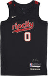 NIKE-NBA-Canotta-Basket-Uomo-Nba-City-Edition-2023/24-Swingman-Jersey-No-0-Damian-Lillard-Porbla-Black-da-uomo