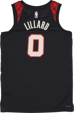 NIKE-NBA-Canotta-Basket-Uomo-Nba-City-Edition-2023/24-Swingman-Jersey-No-0-Damian-Lillard-Porbla-Black-da-uomo