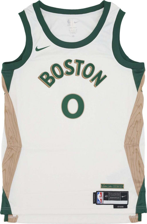 NIKE-NBA-Canotta-Basket-Uomo-Nba-City-Edition-2023/24-Swingman-Jersey-No-0-Jayson-Tatum-Boscel-Sail-da-uomo