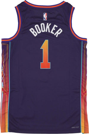 NIKE-NBA-Canotta-Basket-Uomo-Nba-City-Edition-2023/24-Swingman-Jersey-No-1-Devin-Booker-Phosun-Ink-da-uomo