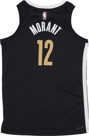 NIKE-NBA-Canotta-Basket-Uomo-Nba-City-Edition-2023/24-Swingman-Jersey-No-12-Ja-Morant-Memgri-Black-da-uomo