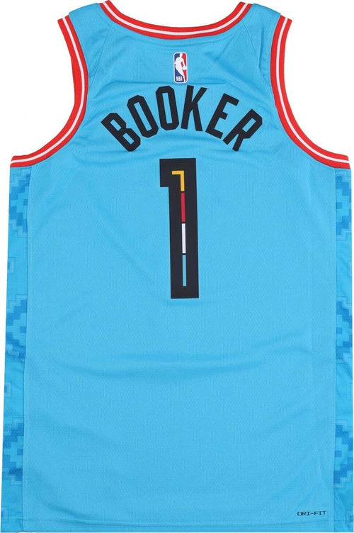 NIKE-NBA-Canotta-Basket-Uomo-Nba-City-Edition-22-Dri-fit-Swingman-Jersey-No-1-Devin-Booker-Phosun-Dk-Turquoise-da-uomo