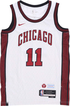 NIKE-NBA-Canotta-Basket-Uomo-Nba-City-Edition-22-Dri-fit-Swingman-Jersey-No-11-Demar-Derozan-Chibul-White-da-uomo