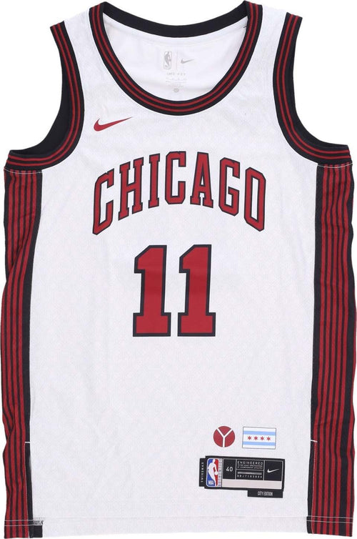 NIKE-NBA-Canotta-Basket-Uomo-Nba-City-Edition-22-Dri-fit-Swingman-Jersey-No-11-Demar-Derozan-Chibul-White-da-uomo