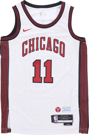 NIKE-NBA-Canotta-Basket-Uomo-Nba-City-Edition-22-Dri-fit-Swingman-Jersey-No-11-Demar-Derozan-Chibul-White-da-uomo