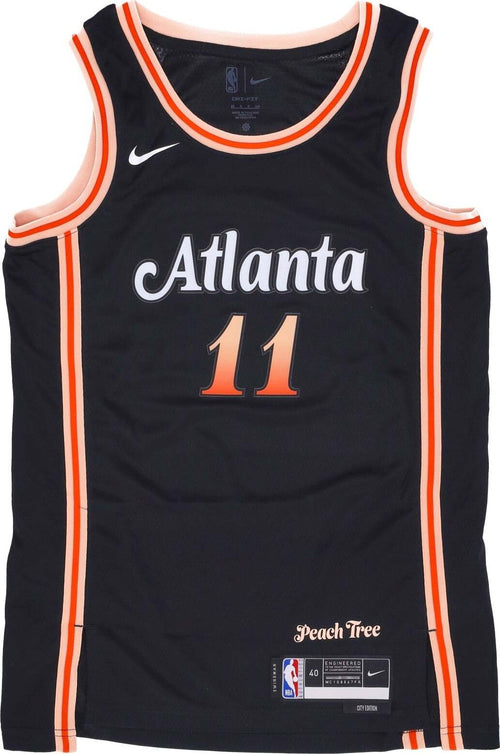 NIKE-NBA-Canotta-Basket-Uomo-Nba-City-Edition-22-Dri-fit-Swingman-Jersey-No-11-Trae-Young-Atlhaw-Black-da-uomo