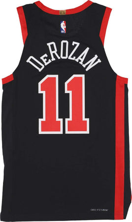 NIKE-NBA-Canotta-Basket-Uomo-Nba-City-Edition-23-Swingman-Jersey-No-11-Demar-Derozan-Chibul-Black/university-Red-da-uomo