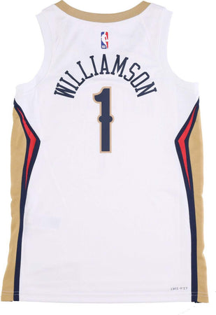 NIKE-NBA-Canotta-Basket-Uomo-Nba-Dri-fit-Swingman-Jersey-Association-2022/23-No-1-Zion-Williamson-Neopel-White-da-uomo