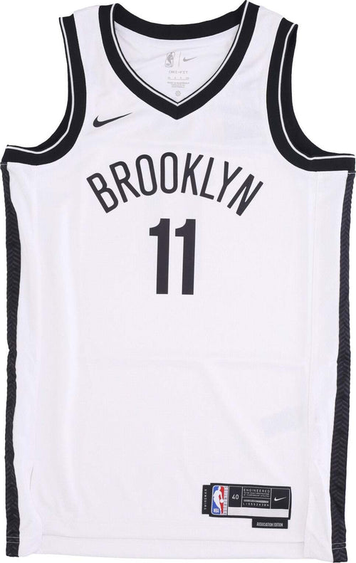 NIKE-NBA-Canotta-Basket-Uomo-Nba-Dri-fit-Swingman-Jersey-Association-2022/23-No-11-Kyrie-Irving-Bronet-White-da-uomo