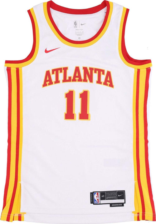 NIKE-NBA-Canotta-Basket-Uomo-Nba-Dri-fit-Swingman-Jersey-Association-Edition-2022/23-No-11-Trae-Young-Atlhaw-White-da-uomo