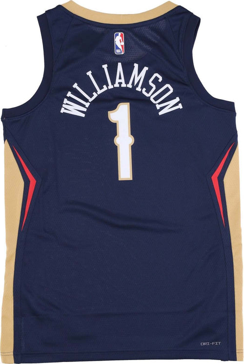 NIKE-NBA-Canotta-Basket-Uomo-Nba-Dri-fit-Swingman-Jersey-Icn-22-No-1-Zion-Williamson-Neopel-College-Navy-da-uomo