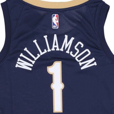NIKE-NBA-Canotta-Basket-Uomo-Nba-Dri-fit-Swingman-Jersey-Icn-22-No-1-Zion-Williamson-Neopel-College-Navy-da-uomo
