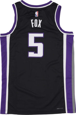 NIKE-NBA-Canotta-Basket-Uomo-Nba-Dri-Fit-Swingman-Jersey-Icon-Edition-No-5-Fox-De'aaron-Sackin-Black-da-uomo