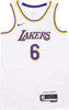 NIKE-NBA-Canotta-Basket-Uomo-Nba-Dri-Fit-Swingman-Jersey-No-6-Lebron-James-Loslak-White-da-uomo