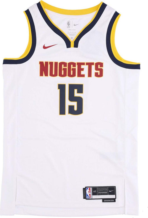 NIKE-NBA-Canotta-Basket-Uomo-Nba-Dri-fit-Swingman-Jersey-No-Association-Edition-2022/23-No-15-Nikola-Jokic-Dennug-White-da-uomo