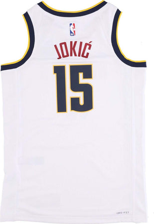 NIKE-NBA-Canotta-Basket-Uomo-Nba-Dri-fit-Swingman-Jersey-No-Association-Edition-2022/23-No-15-Nikola-Jokic-Dennug-White-da-uomo