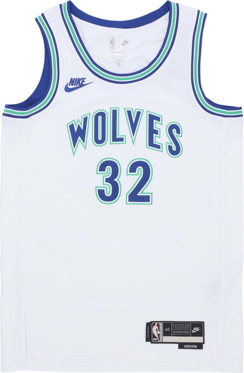 NIKE-NBA-Canotta-Basket-Uomo-Nba-Hardwood-Classics-23-Dri-fit-Swingman-Jersey-No-32-Towns-Karl-anth-Mintim-White-da-uomo