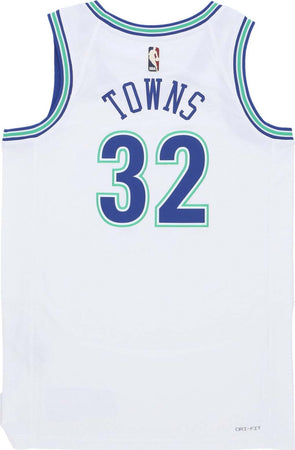 NIKE-NBA-Canotta-Basket-Uomo-Nba-Hardwood-Classics-23-Dri-fit-Swingman-Jersey-No-32-Towns-Karl-anth-Mintim-White-da-uomo