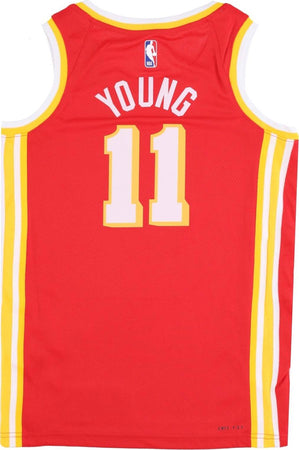 NIKE-NBA-Canotta-Basket-Uomo-Nba-Icon-22-Dri-fit-Swingman-Jersey-No-11-Trae-Young-Atlhaw-University-Red-da-uomo