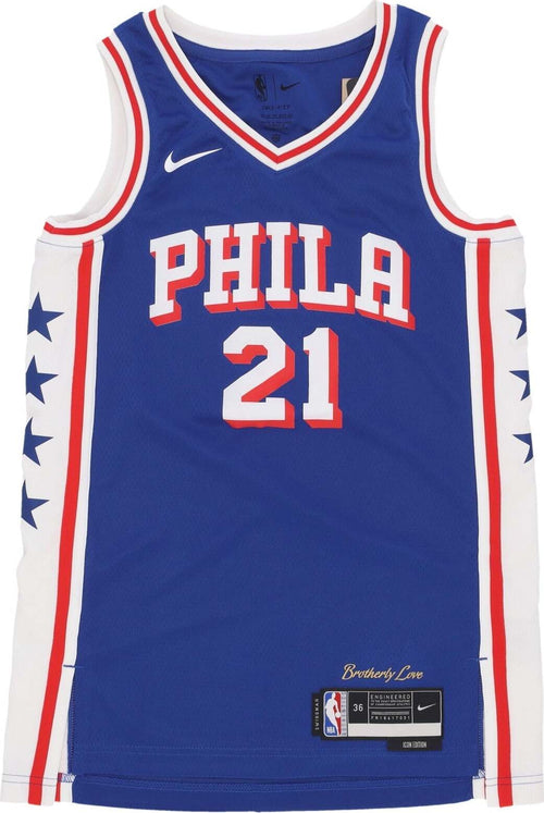 NIKE-NBA-Canotta-Basket-Uomo-Nba-Icon-23-Dri-fit-Swingman-Jersey-No-21-Joel-Embiid-Phi76e-Rush-Blue-da-uomo