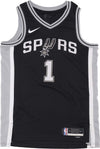 NIKE-NBA-Canotta-Basket-Uomo-Nba-Icon-Edition-2022-Dri-fit-Swingman-Jersey-No-1-Victor-Wembanyama-Sanspu-Black-da-uomo