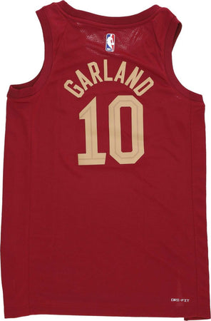 NIKE-NBA-Canotta-Basket-Uomo-Nba-Icon-Edition-22-Dri-fit-Swingman-Jersey-No-10-Darius-Garland-Clecav-Team-Red-da-uomo