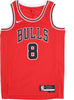 NIKE-NBA-Canotta-Basket-Uomo-Nba-Icon-Edition-22-Dri-fit-Swingman-Jersey-No-8-Zach-Lavine-Chibul-University-Red-da-uomo