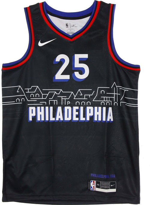 NIKE-NBA-Canotta-Basket-Uomo-Nba-Swingman-Jersey-City-Edition-2020-No-25-Ben-Simmons-Phi76e-Black-da-uomo