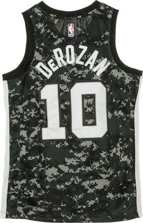 NIKE-NBA-Canotta-Basket-Uomo-Nba-Swingman-Jersey-City-Edition-No-10-Demar-Derozan-Sanspu-Black-da-uomo