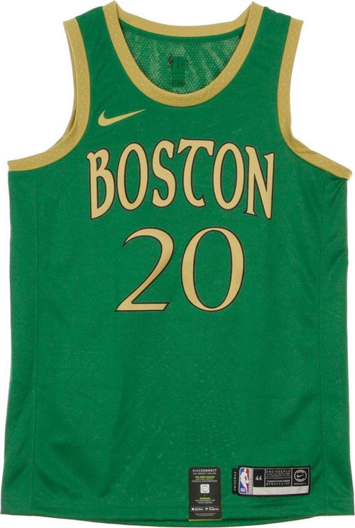 NIKE-NBA-Canotta-Basket-Uomo-Nba-Swingman-Jersey-City-Edition-No-20-Gordon-Hayward-Boscel-Clover/club-Gold-da-uomo