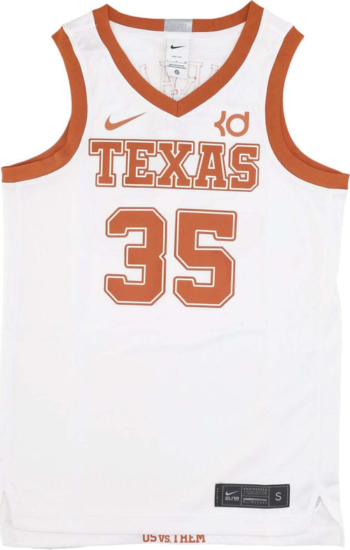 NIKE-NBA-Canotta-Basket-Uomo-Ncaa-Dri-Fit-College-Swingman-No-35-Kevin-Durant-Texlon-White/desert-Orange-da-uomo