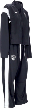 NIKE-NBA-Completo-Tuta-Donna-Nba-Tracksuit-Courtside-Team-Bronet-Black/white/white-da-donna
