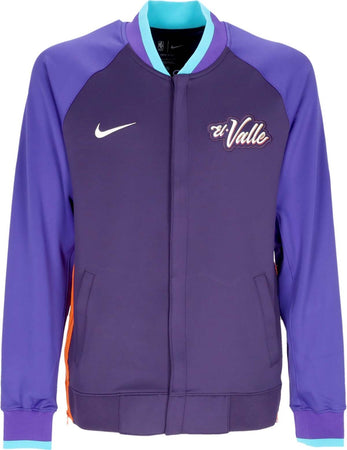NIKE-NBA-Felpa-College-Uomo-Nba-City-Edition-2023/24-Showtime-Jacket-Phosun-Ink/dark-Concord/brilliant-Orange/white-da-uomo