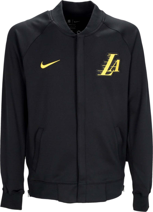 NIKE-NBA-Felpa-College-Uomo-Nba-City-Edition-Showtime-Dri-fit-Full-zip-Jacket-Loslak-Black-da-uomo
