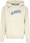 NIKE-NBA-Felpa-Leggera-Cappuccio-Uomo-Nba-City-Edition-2023/24-Standard-Issue-Hoodie-Milbuc-Flat-Opal-da-uomo