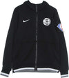 NIKE-NBA-Felpa-Leggera-Cappuccio-Zip-Uomo-Nba-Dri-Fit-Showtime-Full-Zip-Hood-Bronet-Black/white/dark-Steel-Grey/white-da-uomo