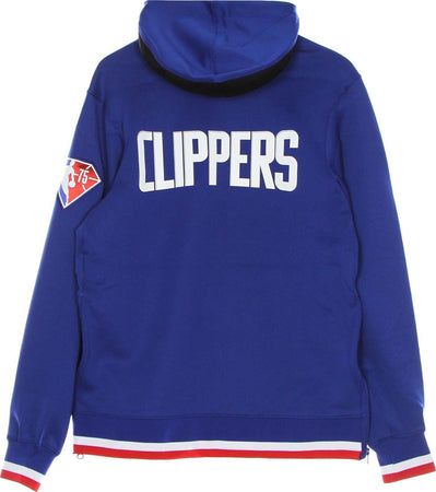 NIKE-NBA-Felpa-Leggera-Cappuccio-Zip-Uomo-Nba-Dri-Fit-Showtime-Full-Zip-Hood-Loscli-Rush-Blue/white/university-Red/white-da-uomo