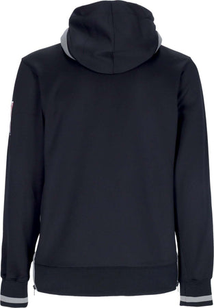 NIKE-NBA-Felpa-Leggera-Cappuccio-Zip-Uomo-Nba-Dri-fit-Showtime-Full-zip-Hoodie-Bronet-Black/dark-Steel-Grey/black/white-da-uomo