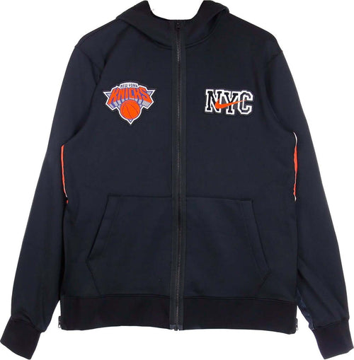 NIKE-NBA-Felpa-Leggera-Cappuccio-Zip-Uomo-Nba-Therma-Flex-Showtime-City-Edition-Neykni-Black/white-da-uomo