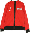 NIKE-NBA-Felpa-Leggera-Cappuccio-Zip-Uomo-Nba-Therma-Flex-Showtime-Hoodie-Houroc-University-Red/black/white-da-uomo