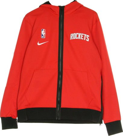 NIKE-NBA-Felpa-Leggera-Cappuccio-Zip-Uomo-Nba-Therma-Flex-Showtime-Hoodie-Houroc-University-Red/black/white-da-uomo