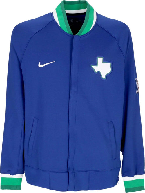 NIKE-NBA-Felpa-Leggera-College-Uomo-Nba-City-Edition-Dri-fit-Showtime-Full-zip-Jacket-Dalmav-Rush-Blue/rush-Blue/rush-Blue/white-da-uomo