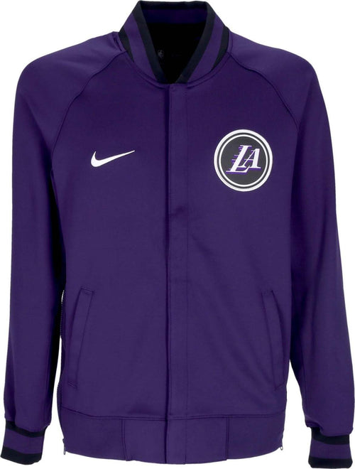 NIKE-NBA-Felpa-Leggera-College-Uomo-Nba-City-Edition-Dri-fit-Showtime-Full-zip-Jacket-Loslak-Ink/ink/ink/white-da-uomo